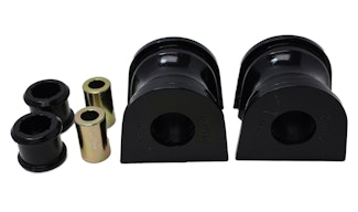 Energy Suspension 20.5103G Sway Bar Bushing Set; Black; Rear; Bar Dia. 33 mm.; Performance Polyurethane