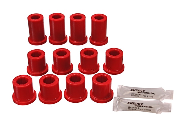 Energy Suspension 8.2102R Front Spring & Shackle Bushing