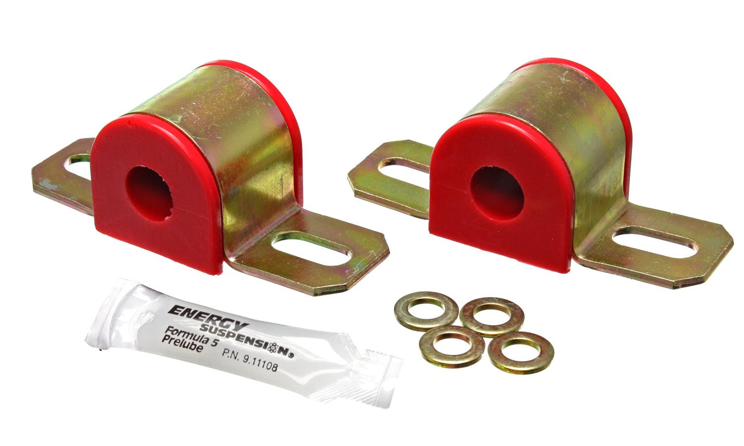 9.5164R Energy Suspension Universal Red 28.5Mm Greasable Sway Bar Bushings