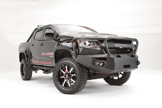 Fab Fours CC15-H3350-1 Premium Winch Bumper with Full Grill Guard
