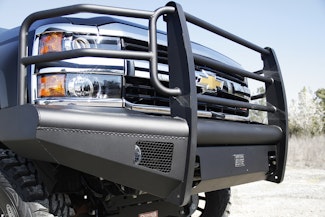 Fab Fours CH05-Q1360-1 ELITE Ranch Bumper with Full Guard with Tow Hooks