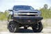 Fab Fours CH08-S2061-1 Black Steel Bumper with No Guard with Tow Hooks