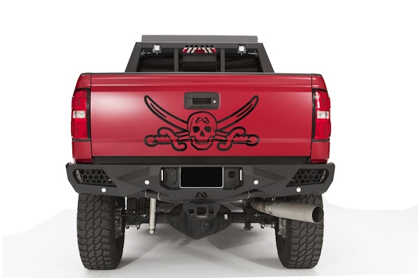 Fab Fours CH15-E3051-B Vengeance Sensor Rear Bare Bumper