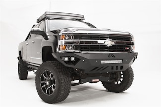 Fab Fours CH15-V3051-1 Vengeance Front Sensor Bumper with No Guard