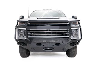 Fab Fours CH20-X4950-1 Matrix Front Bumper with Full Grill Guard
