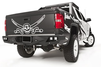 Fab Fours CS14-E3151-1 Vengeance Sensor Rear Bumper