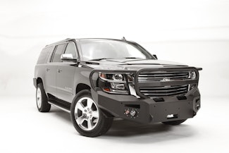 Fab Fours CS15-F3550-1 Premium Sensor Winch Bumper with Full Grill Guard