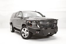 Fab Fours CS15-F3550-B Premium Sensor Winch Bumper with Full Grill Guard Bare