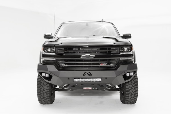 Fab Fours CS16-D3851-1 Vengeance Front Sensor Bumper with No Guard