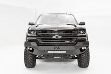 Fab Fours CS16-D3851-1 Vengeance Front Sensor Bumper with No Guard
