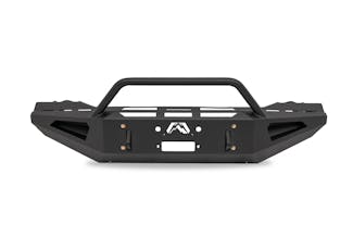 Fab Fours DR03-RS1062-1 Red Steel Winch Front Bumper with Pre-Runner