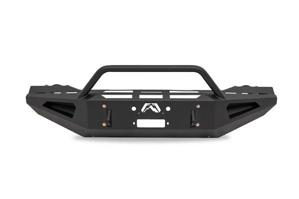 Fab Fours DR03-RS1062-1 Red Steel Winch Front Bumper with Pre-Runner