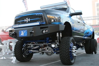 Fab Fours DR10-A2951-1 Premium Winch Bumper with No Guard