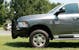 Fab Fours DR10-S2960-1 Black Steel Bumper with Full Guard with Tow Hooks