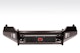 Fab Fours DR13-K2961-1 Black Steel Bumper with No Guard with Tow Hooks