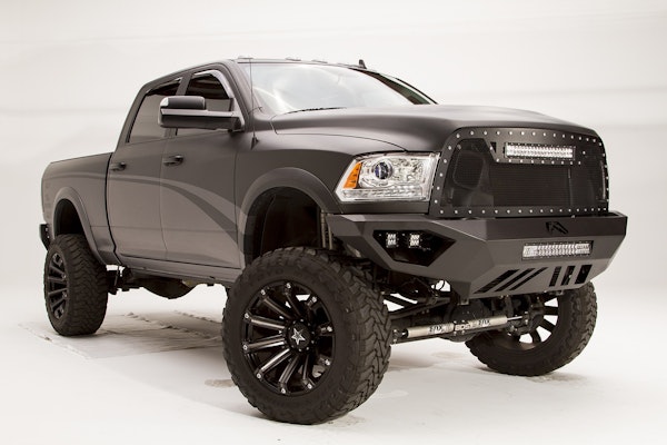 Fab Fours DR10-V2951-B Vengeance Front Bumper with No Guard Bare
