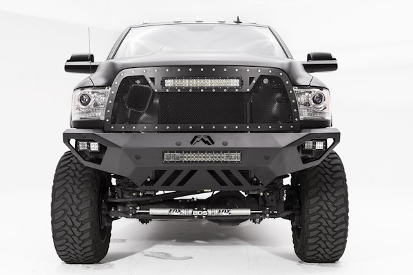 Fab Fours DR16-V4051-1 Vengeance Front Sensor Bumper with No Guard