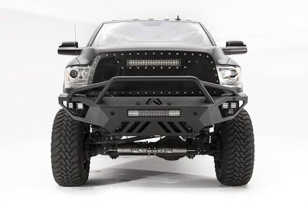 Fab Fours DR16-V4052-1 Vengeance Front Sensor Bumper with Pre-Runner Guard