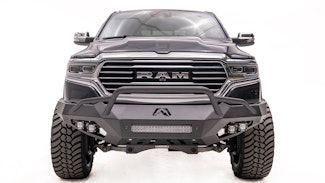 Fab Fours DR19-D4252-1 Vengeance Front Sensor Bumper with Pre-Runner Guard