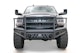 Fab Fours DR19-Q4460-1 Black Steel Elite Series Front Bumper with full guard