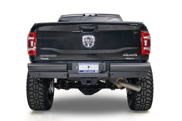 Fab Fours DR19-U4450-1 Black Steel Elite Series Rear Bumper