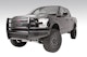 Fab Fours FF09-K1960-1 Black Steel Bumper with Full Guard with Tow Hooks