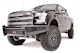 Fab Fours FF09-K1961-1 Black Steel Bumper with No Guard with Tow Hooks