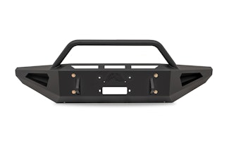 Fab Fours FF09-RS1762-1 Red Steel Winch Front Bumper with Pre-Runner