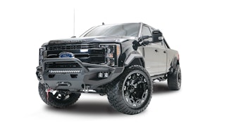 Fab Fours FS17-X4152-1 Matrix Front Bumper with pre-runner guard