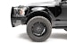 Fab Fours FF18-K4560-1 Black Steel Bumper with Full Guard with Tow Hooks