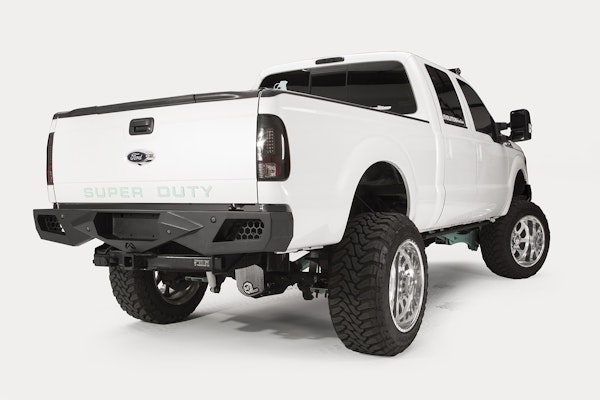 Fab Fours FS08-E1351-B Vengeance Sensor Rear Bare Bumper