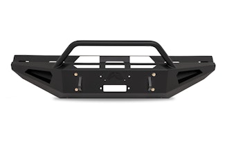 Fab Fours FS08-RS1962-1 Red Steel Winch Front Bumper with Pre-Runner