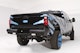 Fab Fours FS08-T1350-1 Black Steel Rear Bumper