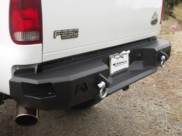 Fab Fours FS08-W1350-B Premium Rear Bumper Bare