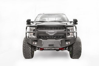 Fab Fours FS17-A4150-1 Premium Winch Bumper with Full Grill Guard