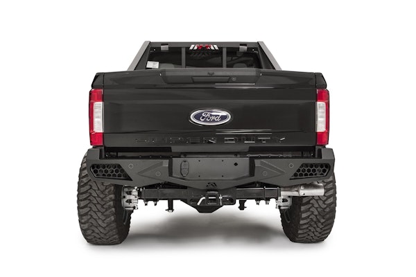 Fab Fours FS17-E4151-B Vengeance Sensor Rear Bare Bumper