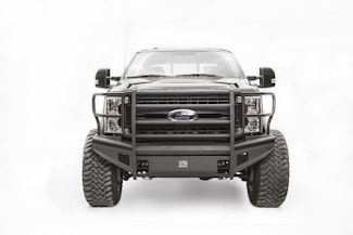 Fab Fours FS17-Q4160-1 ELITE Full Grill Guard with Tow Hooks