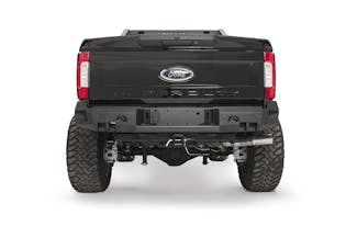 Fab Fours FS17-W4151-1 Premium  Rear Sensor Bumper