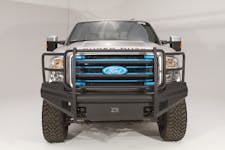 Fab Fours FS99-Q1660-1 ELITE Full Grill Guard with Tow Hooks