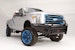 Fab Fours FS99-S1662-1 Black Steel Bumper with Pre-runner Guard with Tow Hooks