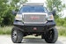 Fab Fours GM11-S2861-1 Black Steel Bumper with No Guard with Tow Hooks