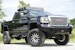 Fab Fours GM11-S2861-1 Black Steel Bumper with No Guard with Tow Hooks