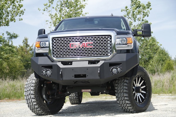 Fab Fours GM14-A3151-1 Premium Winch Bumper with No Guard