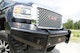 Fab Fours GM14-S3161-1 Black Steel Bumper with No Guard with Tow Hooks