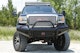 Fab Fours GM14-S3162-1 Black Steel Bumper with Pre-runner Guard with Tow Hooks