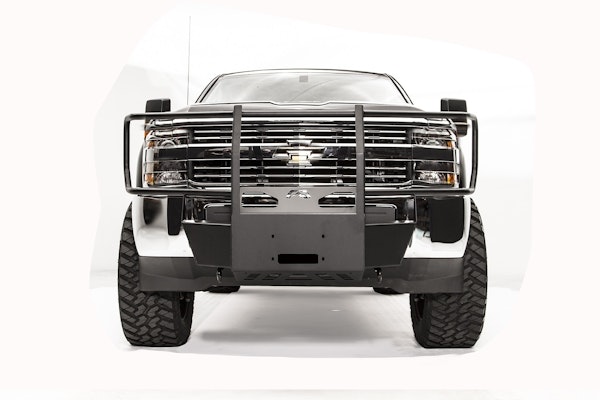 Fab Fours GM15-N3070-1 Full Grill Guard Winch Mount