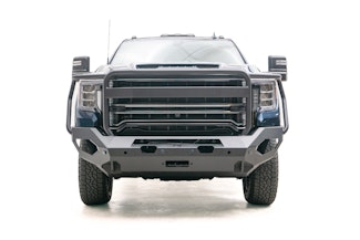 Fab Fours GM20-X5050-B Matrix Front Bumper with Full Grill Guard Bare