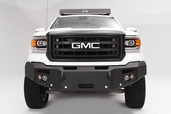 Fab Fours GS14-F3151-B Premium Winch Bumper Full with No Guard Bare Steel