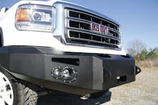 Fab Fours GS14-H3151-B Premium Winch Bumperr with No Grill Guard Bare