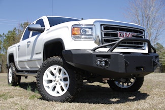 Fab Fours GS14-H3152-1 Premium Winch Bumper with Pre-runner Grill Guard